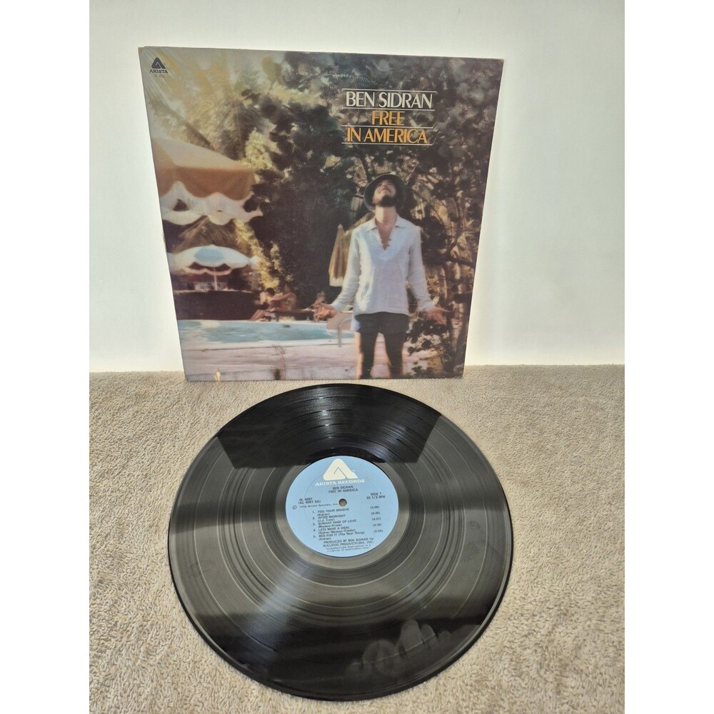 Ben Sidran – Free In America (1976, Vinyl LP) “New York State Of Mind”